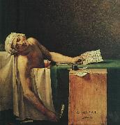 Jacques-Louis David The Death of Marat oil on canvas
